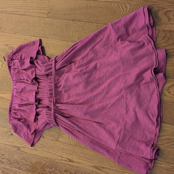 Express - Strapless Ruffle Mini Dress - Medium - Picture 7 of 7